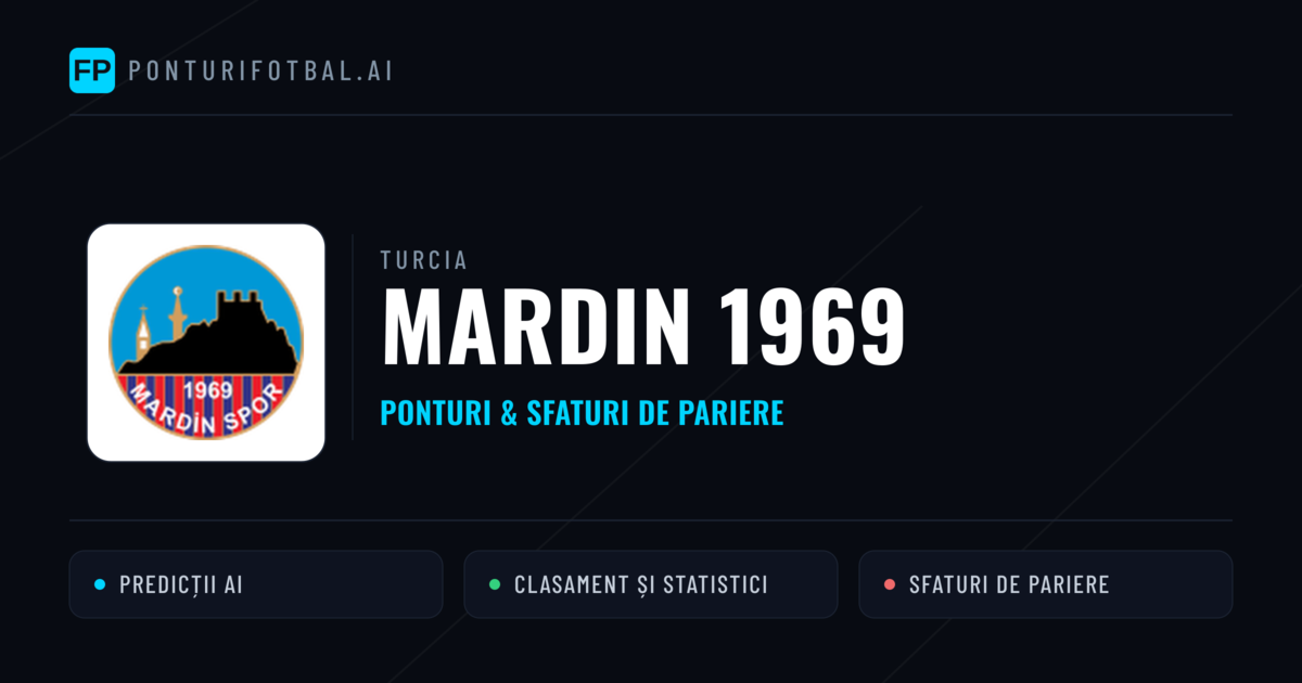 Mardin 1969 Ponturi și statistici