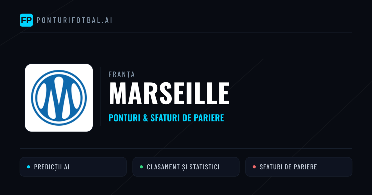 Marseille Ponturi și statistici