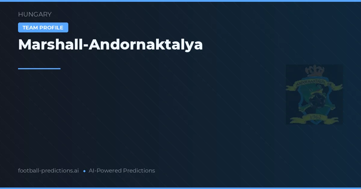 Marshall-Andornaktalya Ponturi și statistici