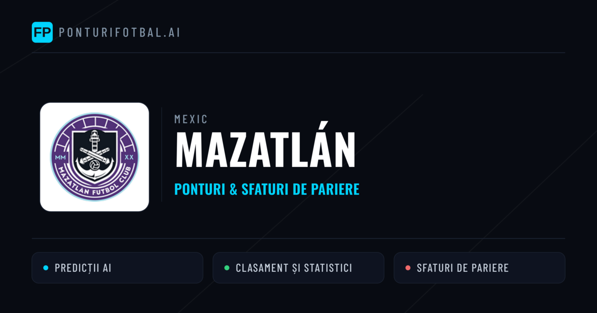 Mazatlán Ponturi și statistici