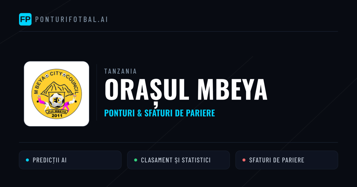 Orașul Mbeya Ponturi și statistici
