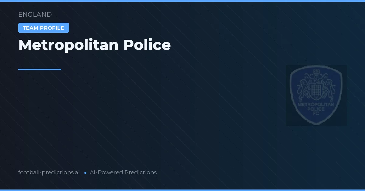 Poliția Metropolitană Ponturi și statistici