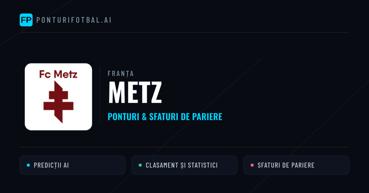 Metz Ponturi și statistici