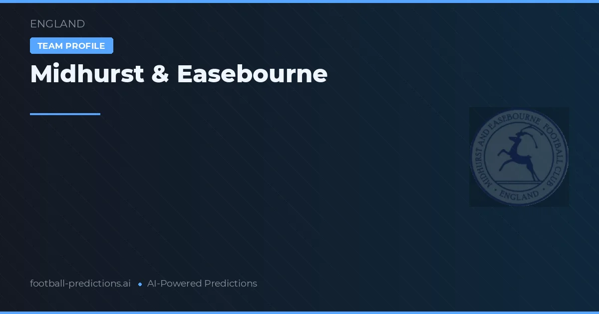 Midhurst & Easebourne Ponturi și statistici