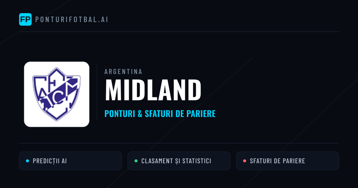 Midland Ponturi și statistici