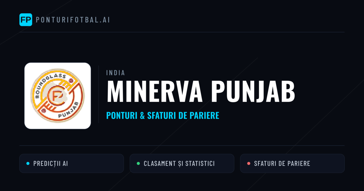Minerva Punjab Ponturi și statistici