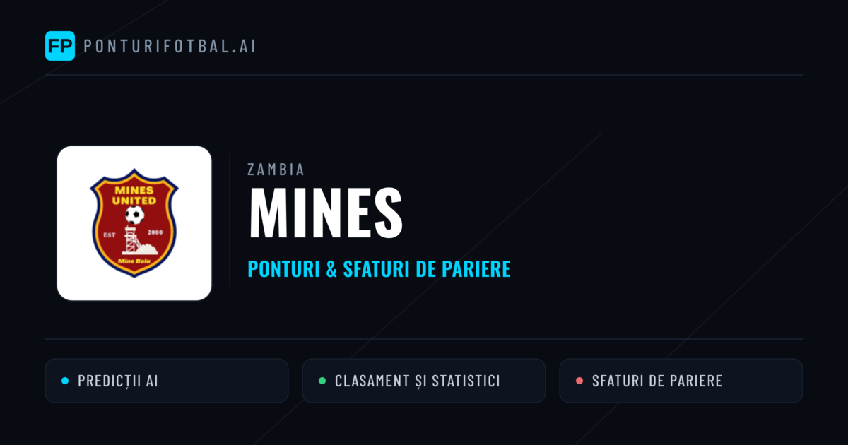 Mines Ponturi și statistici