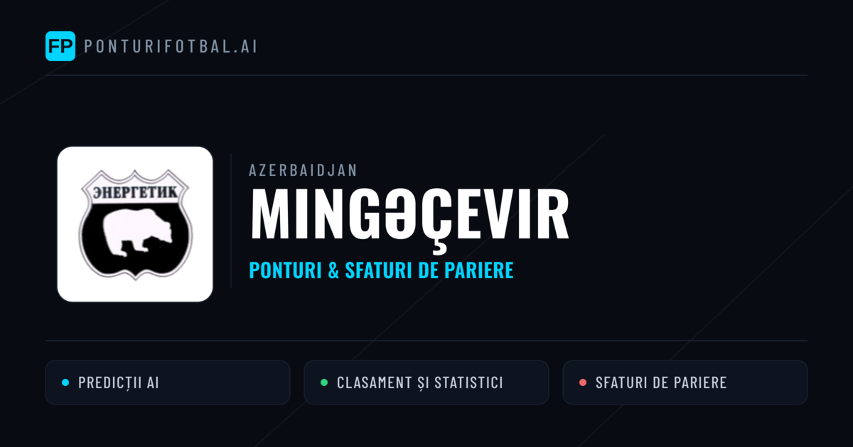 Mingəçevir Ponturi și statistici