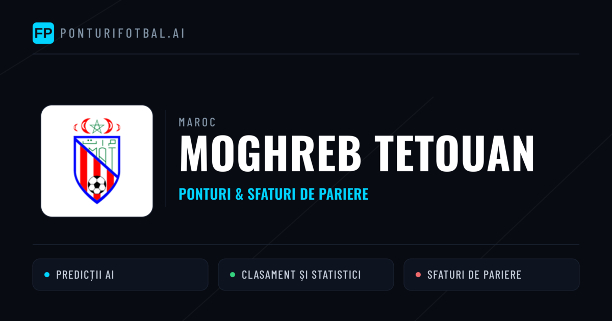 Moghreb Tetouan Ponturi și statistici