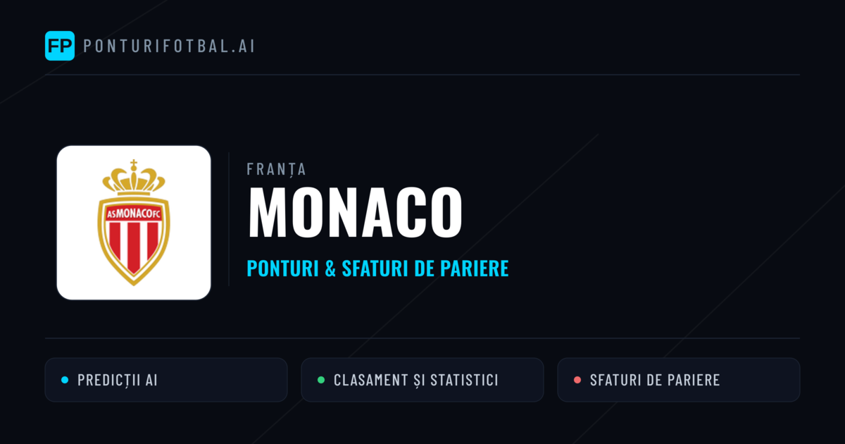 Monaco Ponturi și statistici