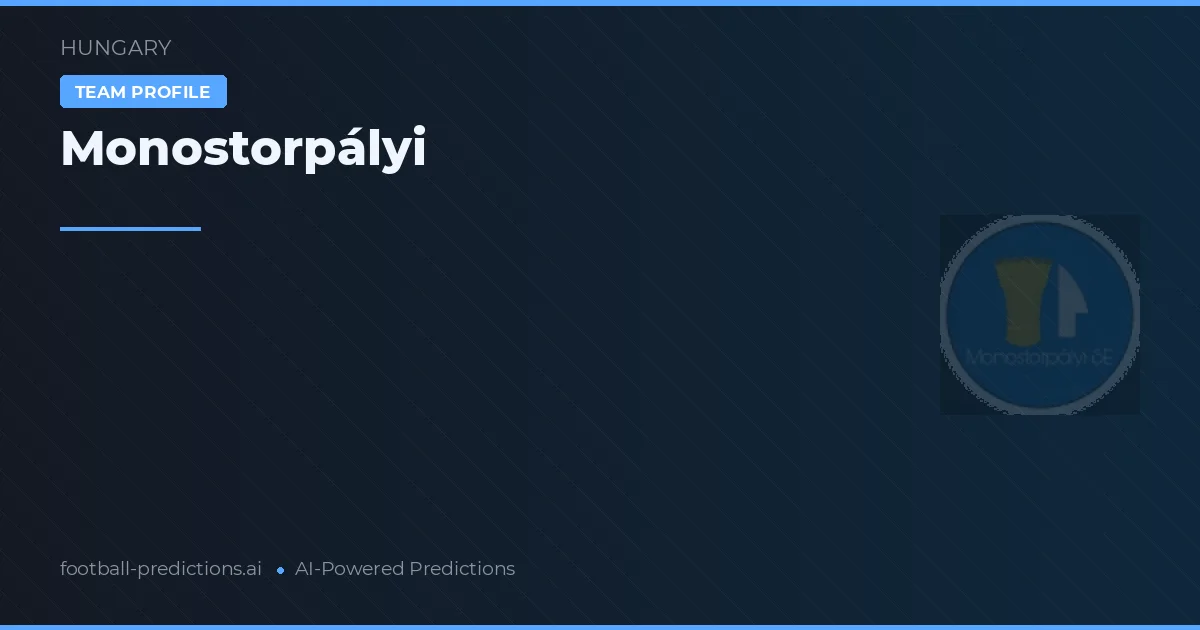 Monostorpályi Ponturi și statistici