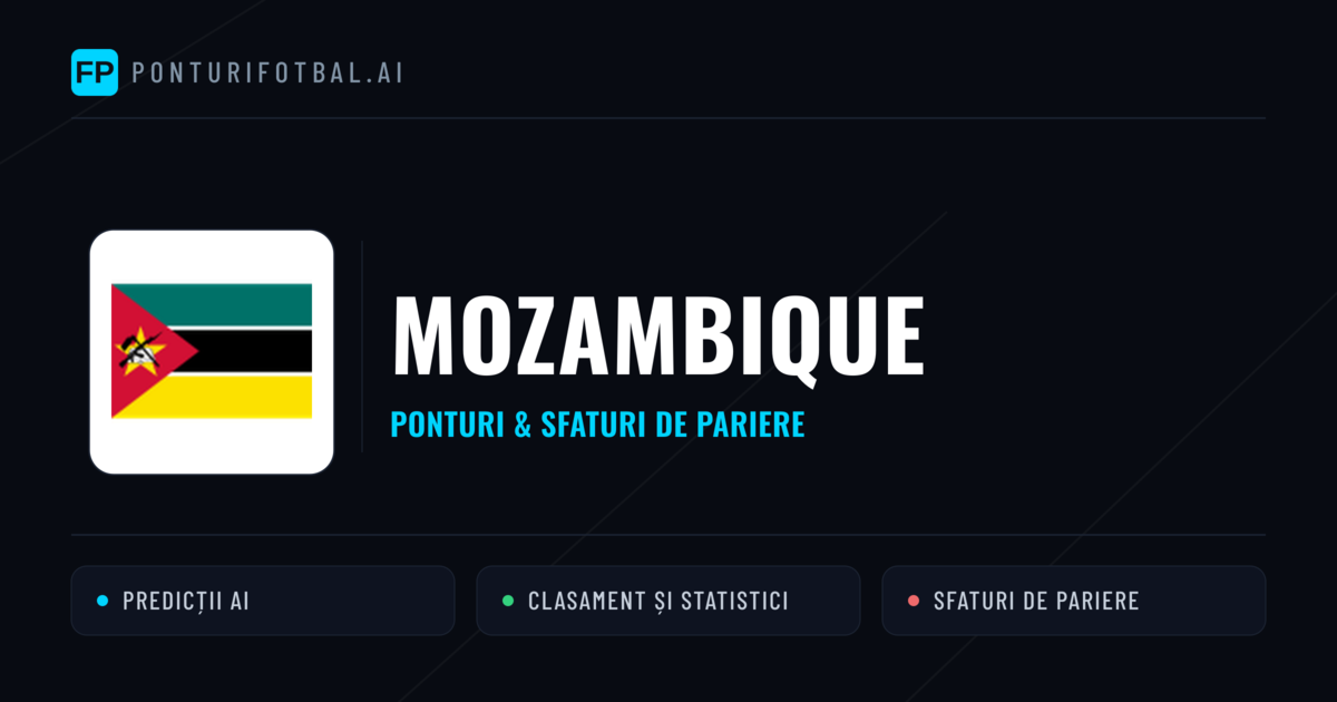 Mozambique Ponturi și statistici