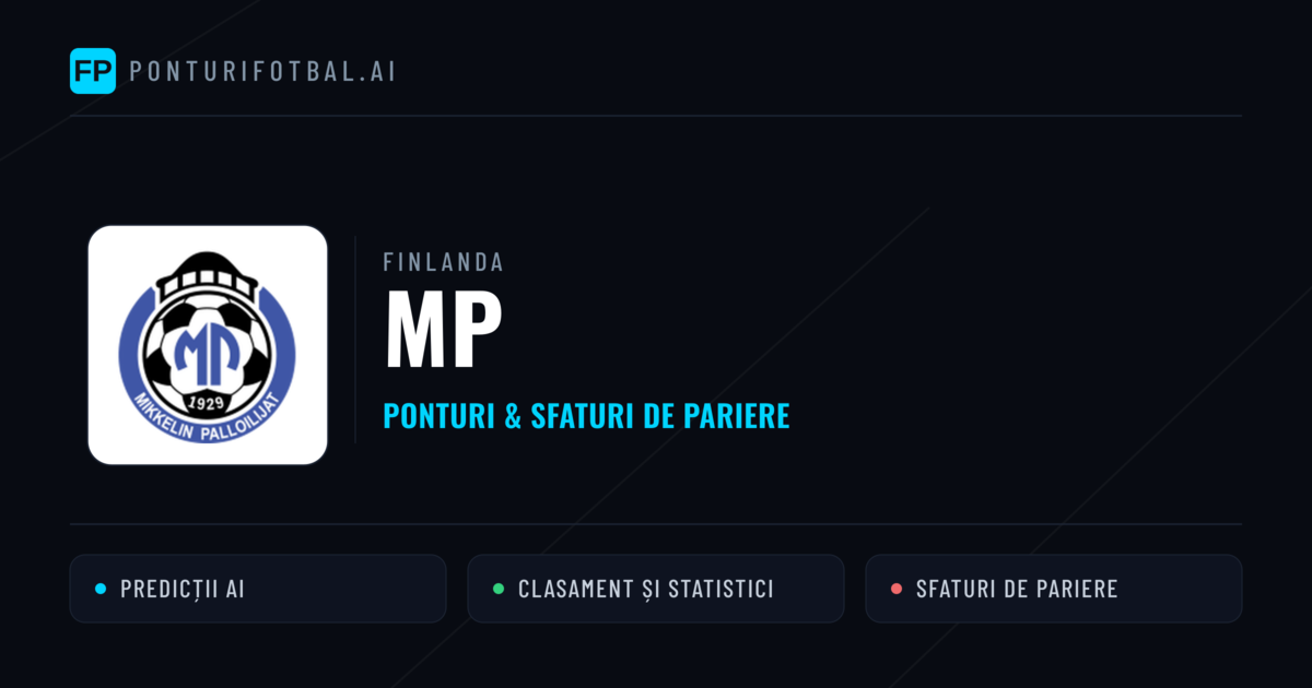 MP Ponturi și statistici