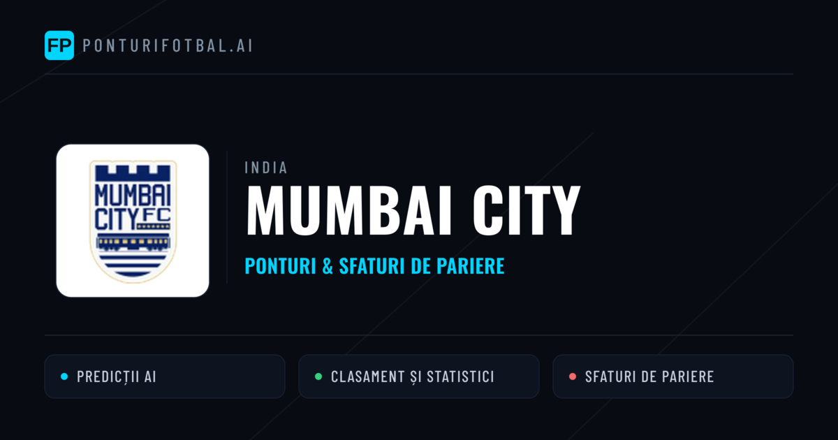 Mumbai City Ponturi și statistici