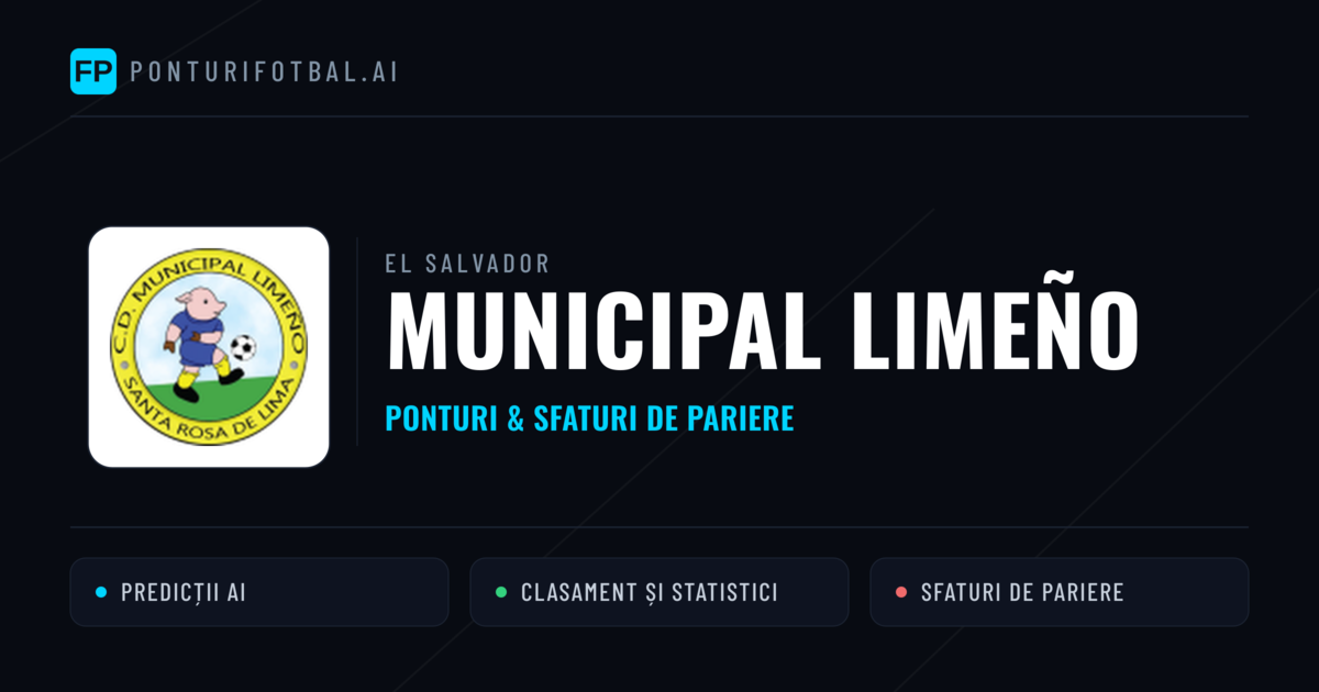 Municipal Limeño Ponturi și statistici