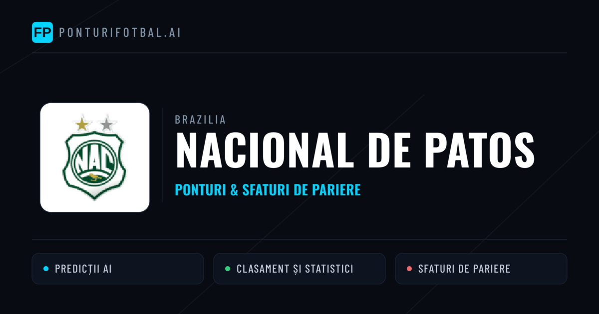 Nacional de Patos Ponturi și statistici