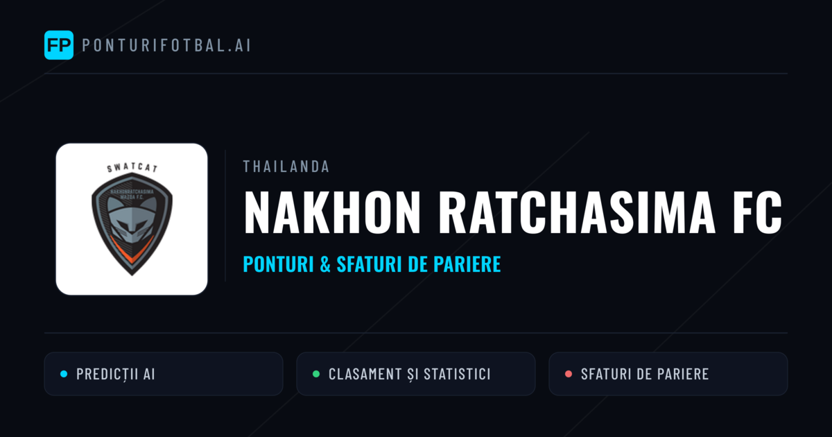 Nakhon Ratchasima FC Ponturi și statistici