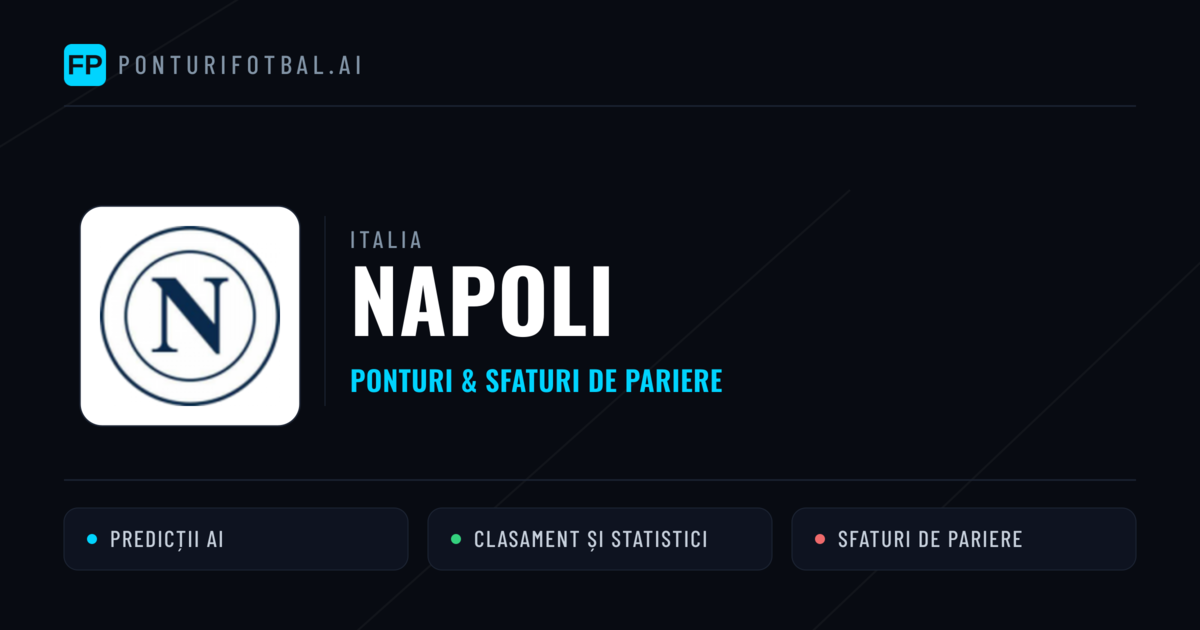 Napoli Ponturi și statistici