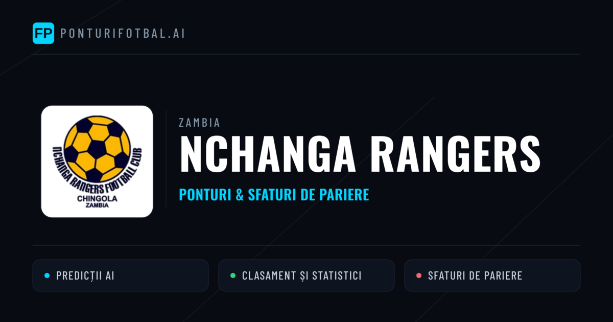 Nchanga Rangers Ponturi și statistici