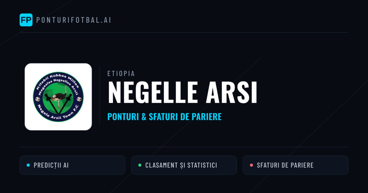 Negelle Arsi Ponturi și statistici