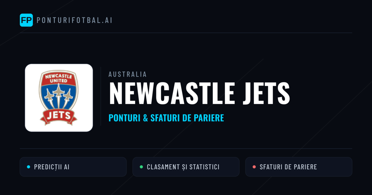 Newcastle Jets Ponturi și statistici