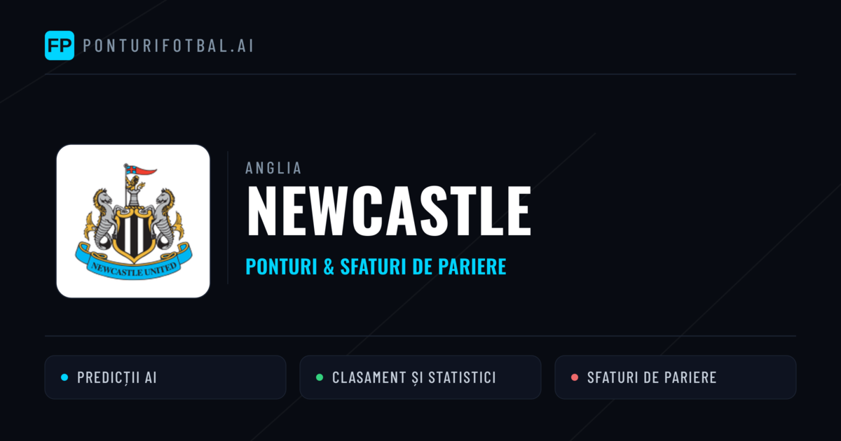 Newcastle Ponturi și statistici