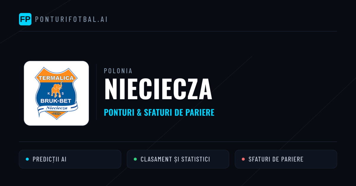 Nieciecza Ponturi și statistici