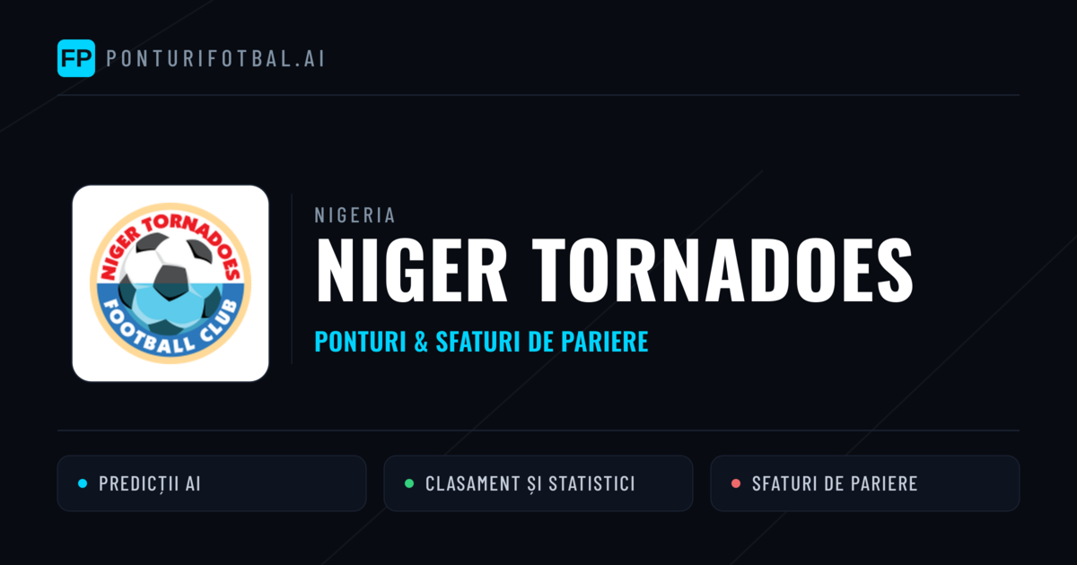 Niger Tornadoes Ponturi și statistici