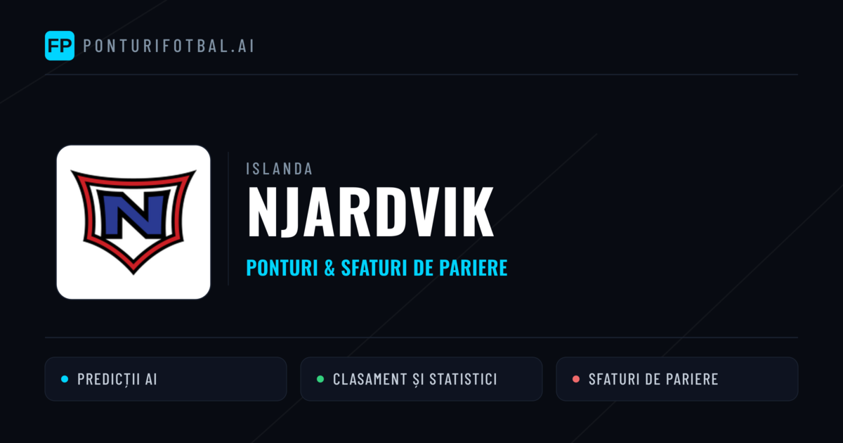 Njardvik Ponturi și statistici