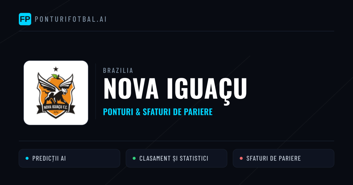 Nova Iguaçu Ponturi și statistici