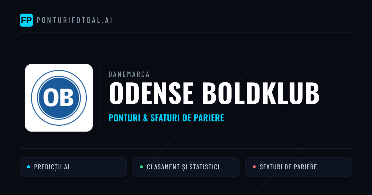 Odense Boldklub Ponturi și statistici