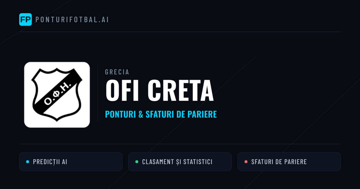 OFI Creta Ponturi și statistici