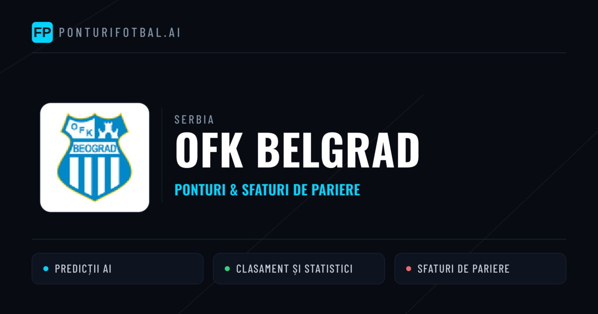 OFK Belgrad Ponturi și statistici