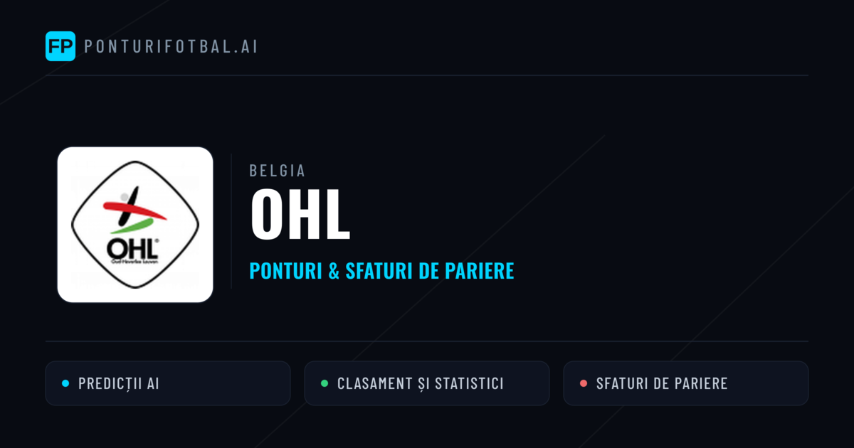 OHL Ponturi și statistici