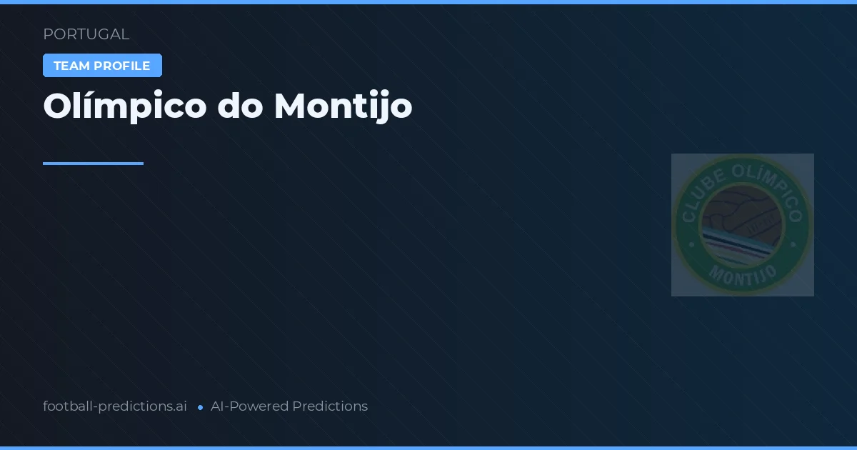 Olímpico do Montijo Ponturi și statistici