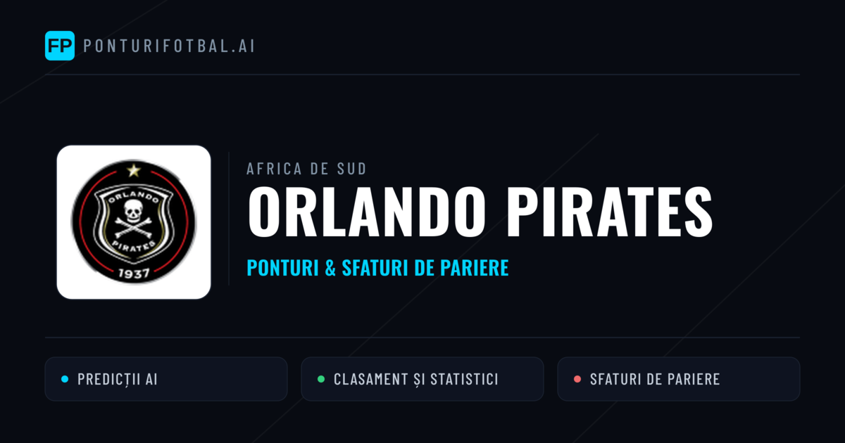 Orlando Pirates Ponturi și statistici