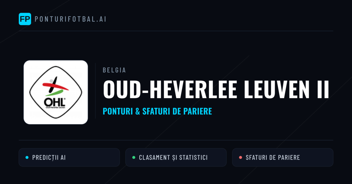 Oud-Heverlee Leuven II Ponturi și statistici