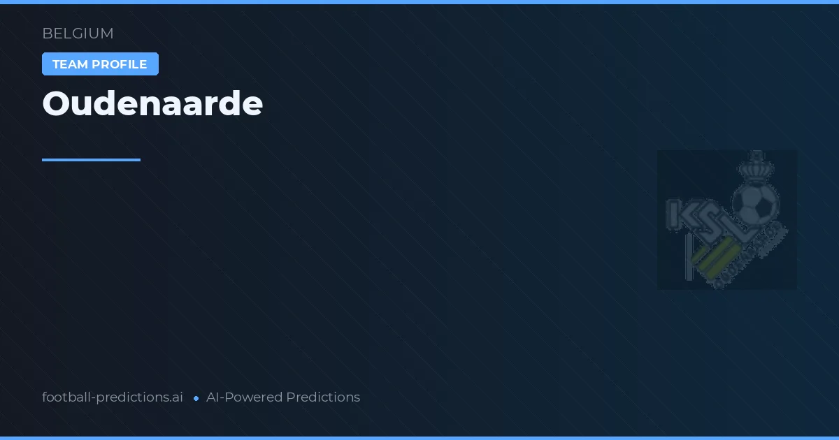 Oudenaarde Ponturi și statistici