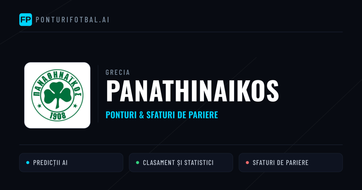 Panathinaikos Ponturi și statistici