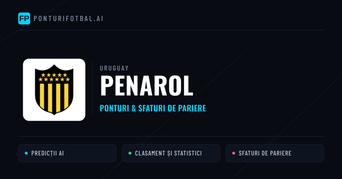 Penarol Ponturi și statistici