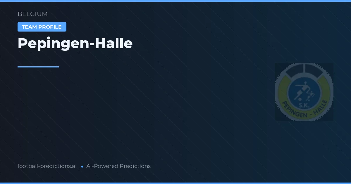 Pepingen-Halle Ponturi și statistici