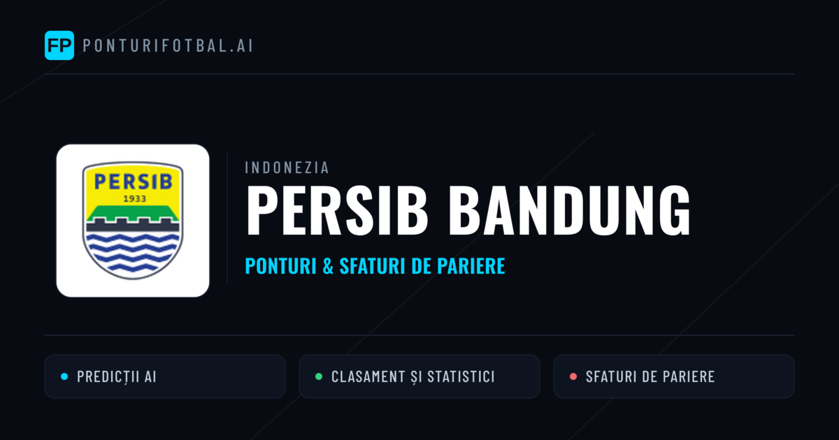Persib Bandung Ponturi și statistici