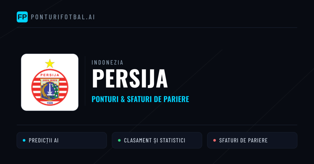 Persija Ponturi și statistici