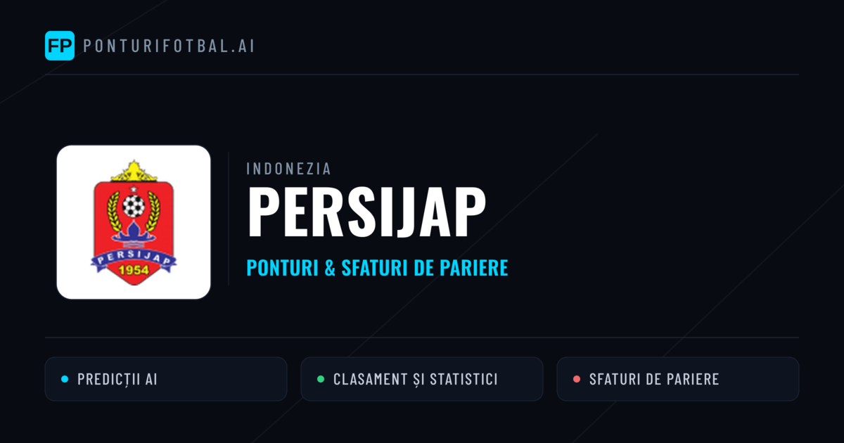 Persijap Ponturi și statistici