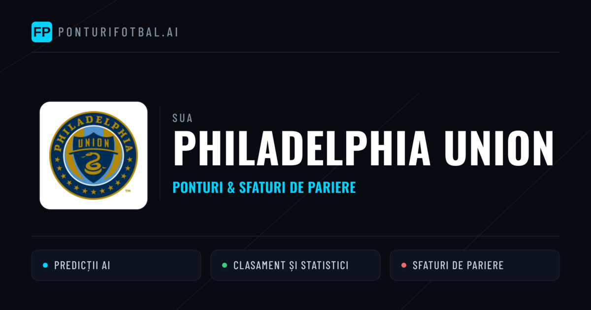 Philadelphia Union Ponturi și statistici
