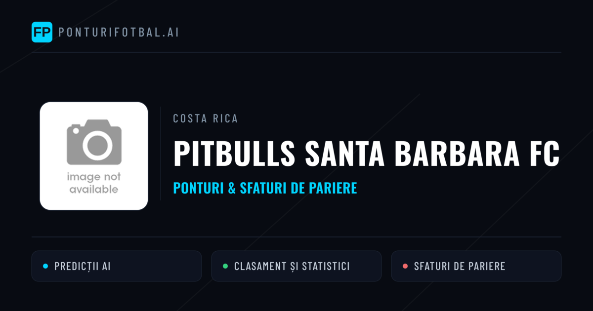 Pitbulls Santa Barbara FC Ponturi și statistici