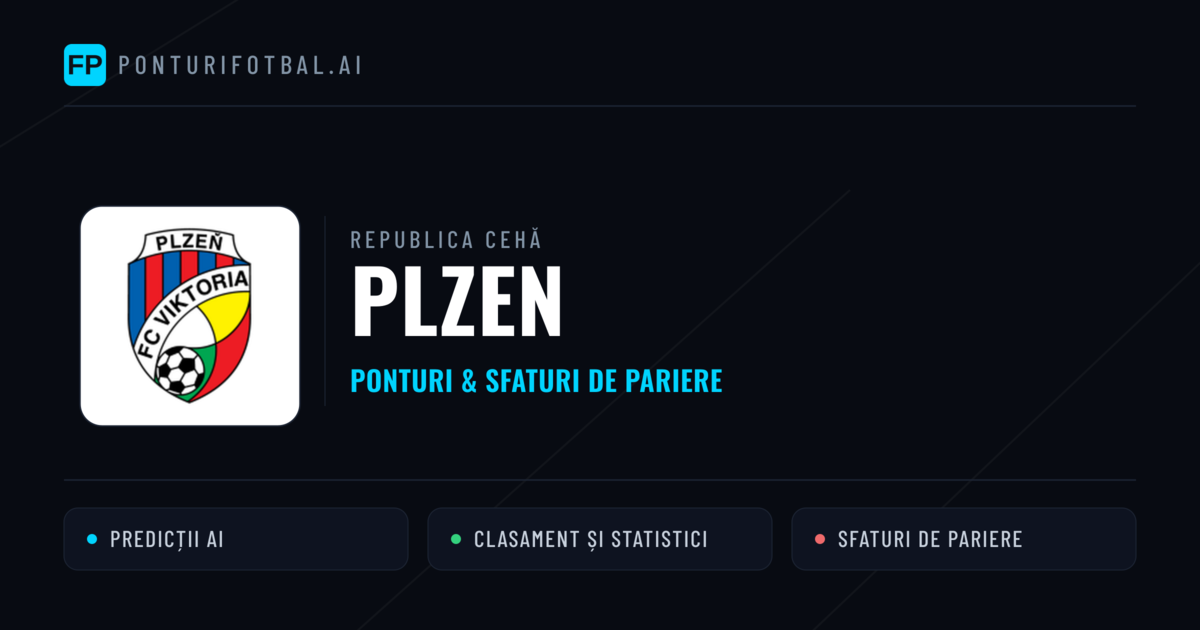 Plzen Ponturi și statistici