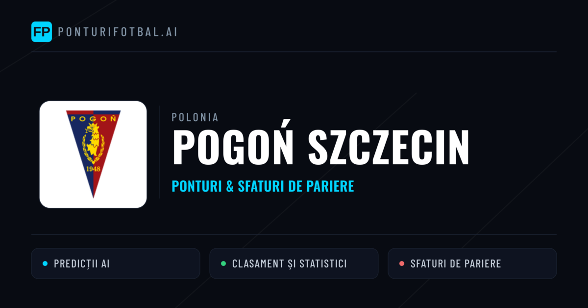 Pogoń Szczecin Ponturi și statistici