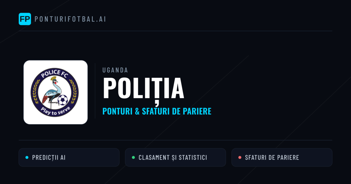 Poliția Ponturi și statistici