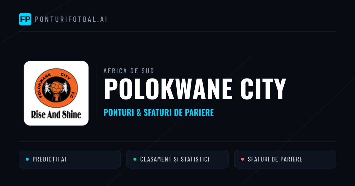 Polokwane City Ponturi și statistici